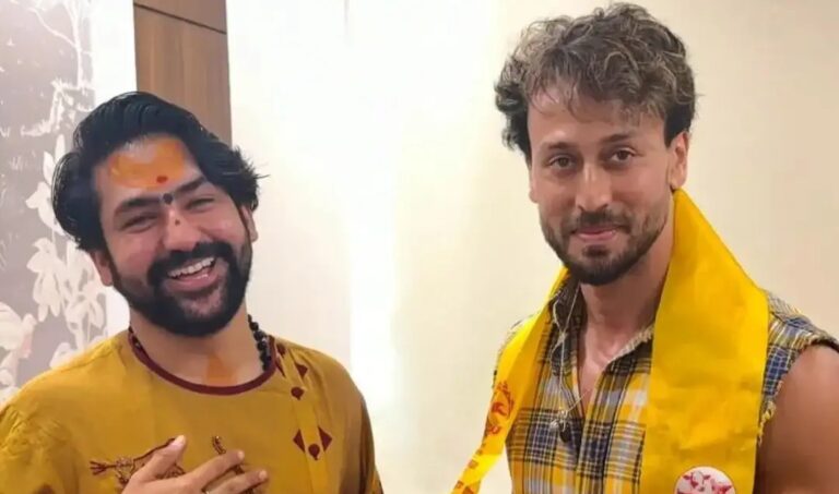 बागेश्वर बाबा से मिले अभिनेता टाइगर श्रॉफ, समाज सेवा के कार्यों की सराहना, बालाजी पर फिल्म बनाने की चर्चा